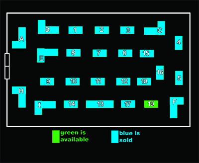 Dealer's Room Layout